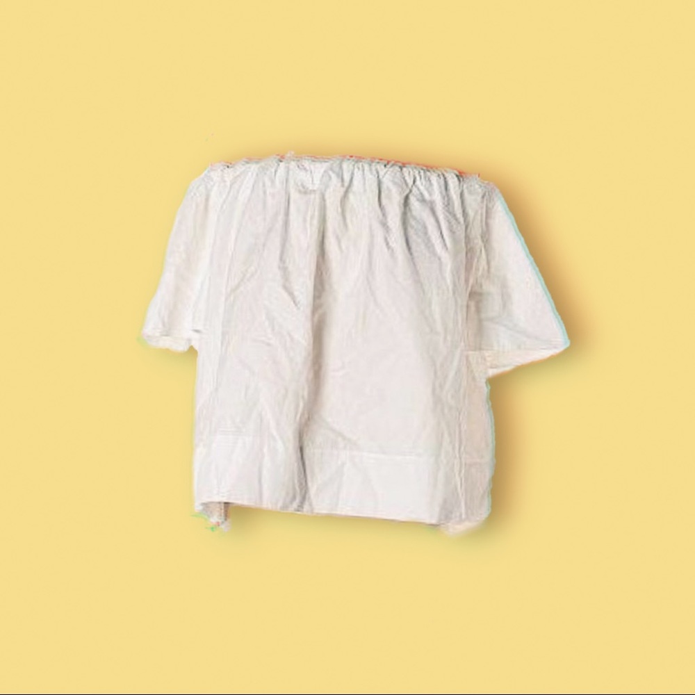 White Vince Off shoulder blouse - currently unavailable stored @ home